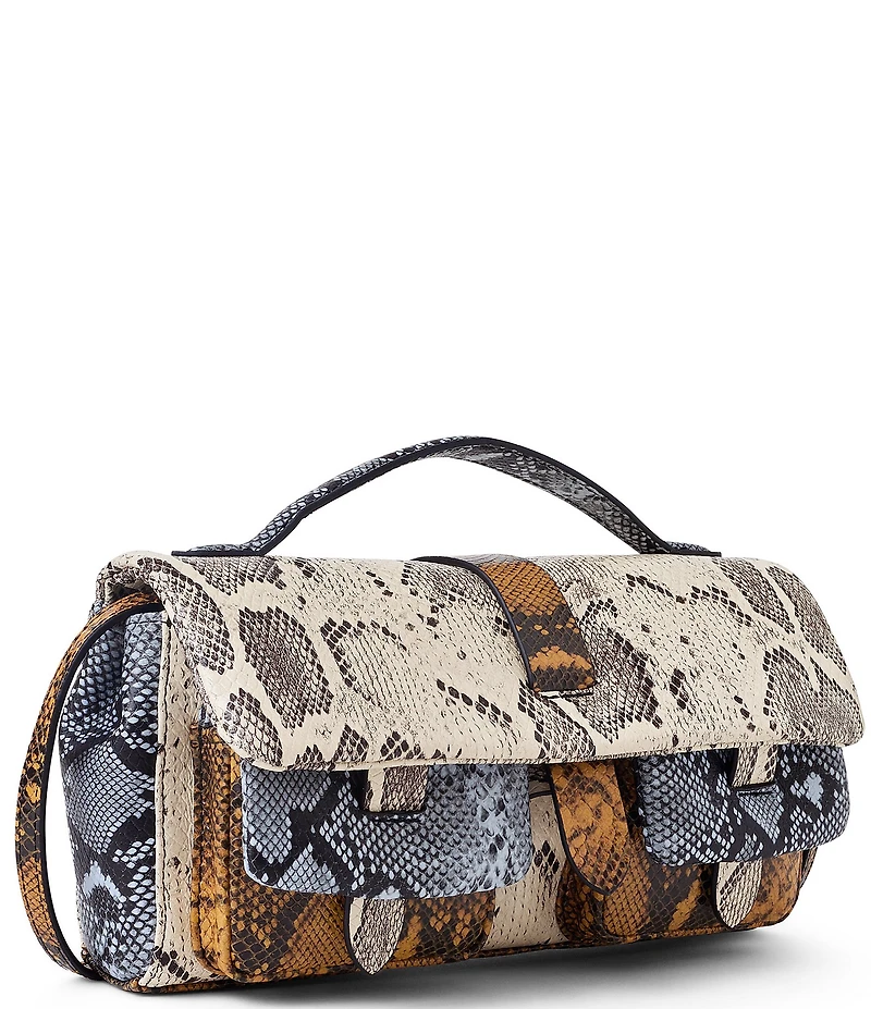 AIMEE Rebel Snake Print Crossbody Bag
