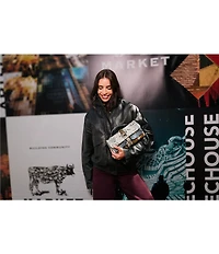 AIMEE Rebel Snake Print Crossbody Bag