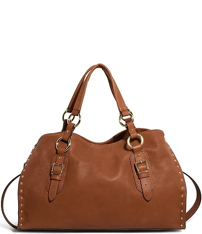 AIMEE Rodeo Large Leather Satchel Bag