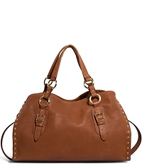AIMEE Rodeo Large Leather Satchel Bag