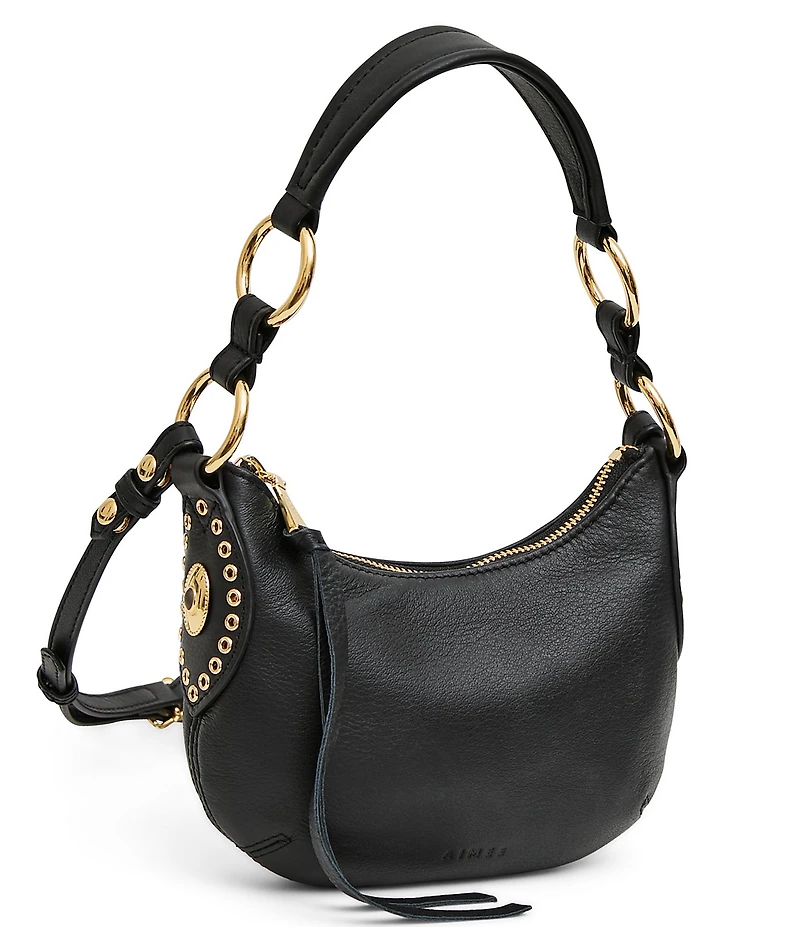 AIMEE Roma Mini Leather Crossbody Bag