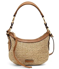 AIMEE Roma Mini Raffia Crossbody Bag
