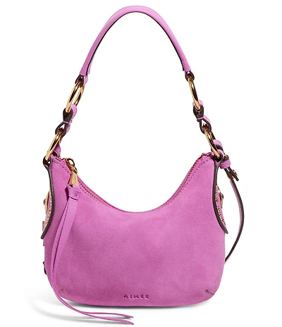 AIMEE Roma Mini Suede Crossbody Bag