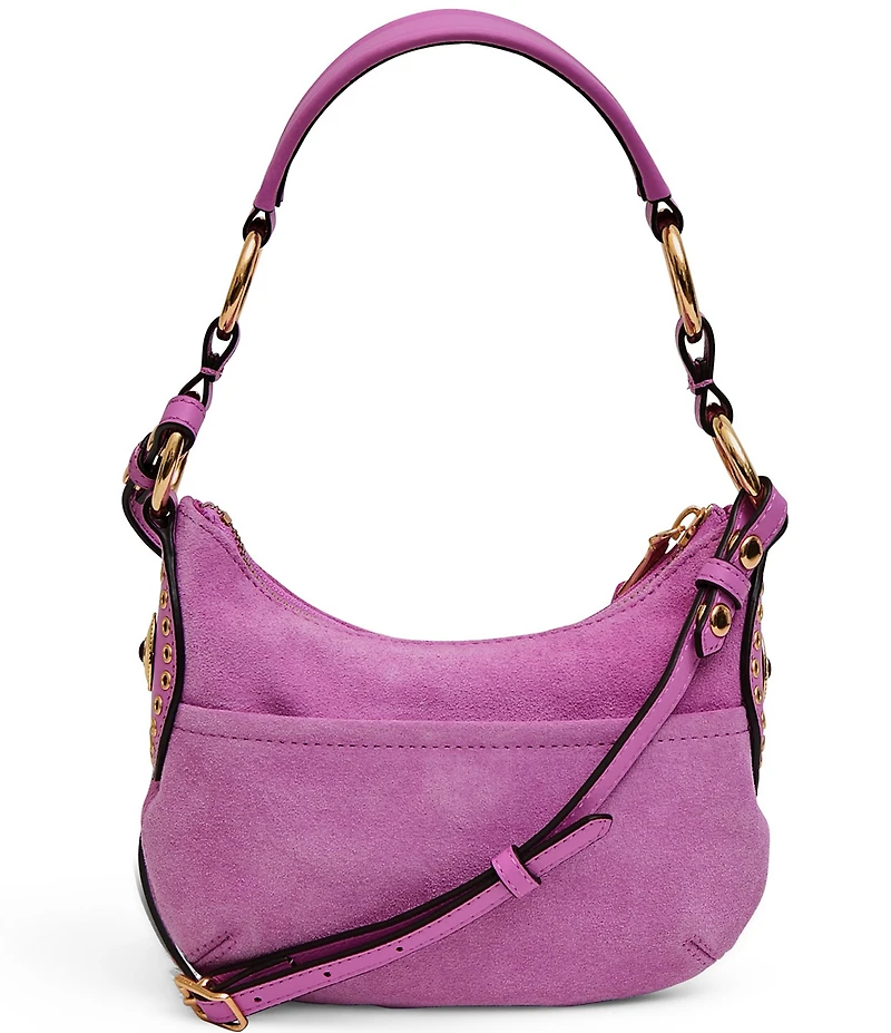 AIMEE Roma Mini Suede Crossbody Bag