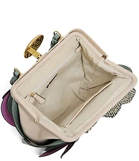 AIMEE The Petal Top Handle Novelty Convertible Clutch
