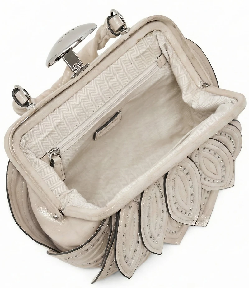 AIMEE The Petal Top Handle Novelty Convertible Clutch
