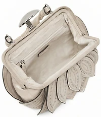 AIMEE The Petal Top Handle Novelty Convertible Clutch