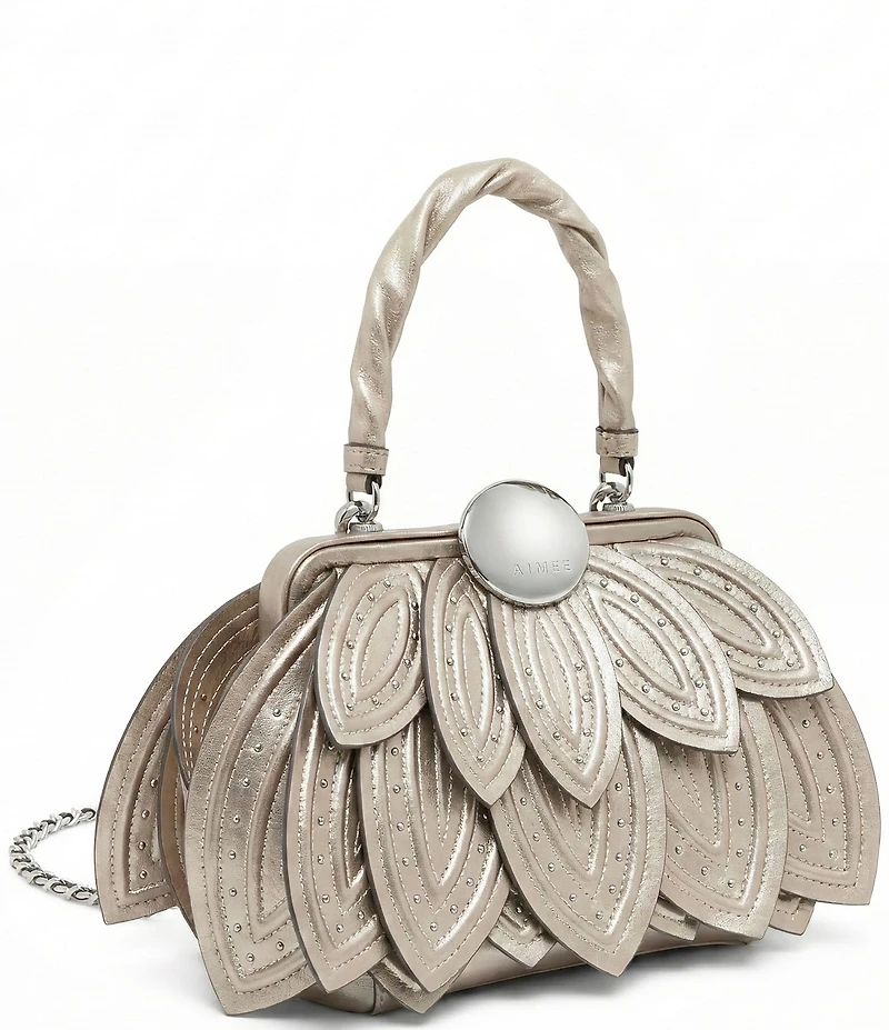 AIMEE The Petal Top Handle Novelty Convertible Clutch