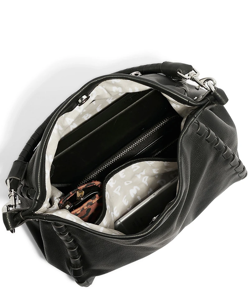 AIMEE Zen Leather Hobo Bag