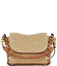 AIMEE Zen Raffia Mini Crossbody Bag