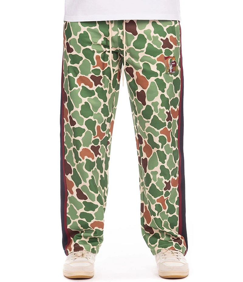 AKOO Fairway Wide Leg Relaxed Track Pants