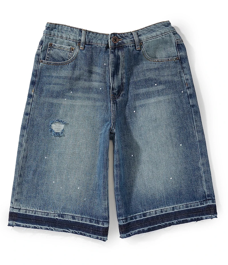 AKOO Montgomery 5-Pocket Denim Shorts