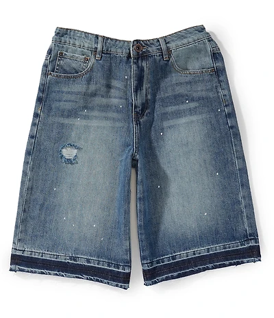 AKOO Montgomery 5-Pocket Denim Shorts