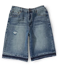 AKOO Montgomery 5-Pocket Denim Shorts