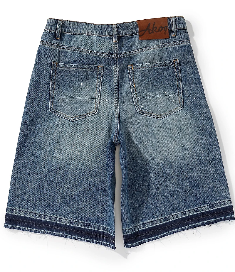 AKOO Montgomery 5-Pocket Denim Shorts