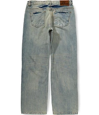 AKOO Rival Five Pocket King Relaxed Fit Denim Jeans