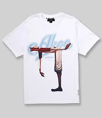 AKOO Short Sleeve Frank Morrison Collection No Hitter Crew Neck T-Shirt