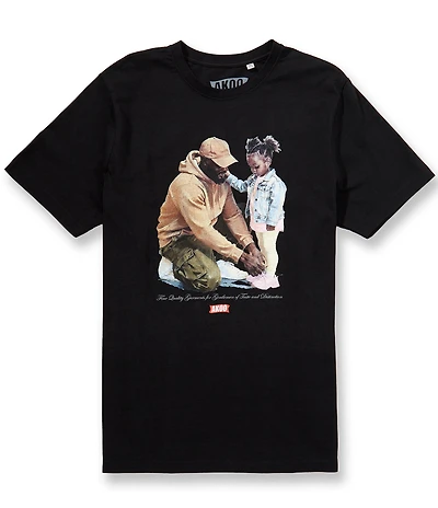 AKOO Short Sleeve Pops Girl T-Shirt