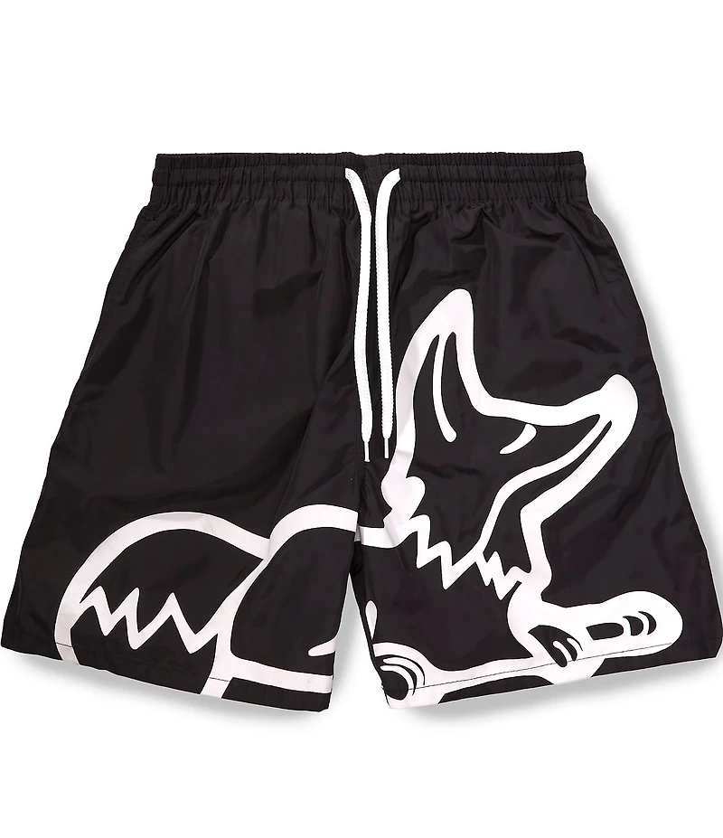 AKOO Snobby Adjustable Elastic Waist Standard Fit Shorts