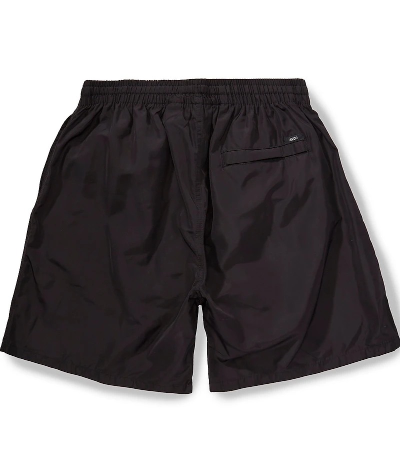 AKOO Snobby Adjustable Elastic Waist Standard Fit Shorts