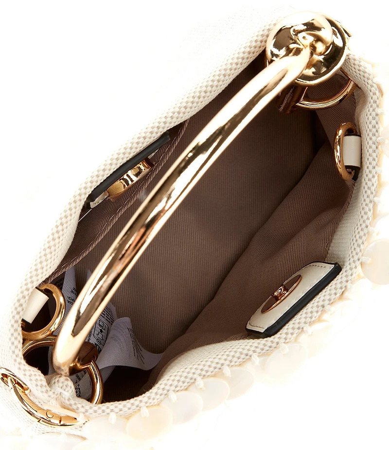 ALDO Adyaa Sequin Small Top Handle Satchel Bag