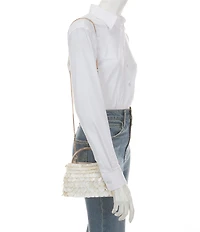 ALDO Adyaa Sequin Small Top Handle Satchel Bag