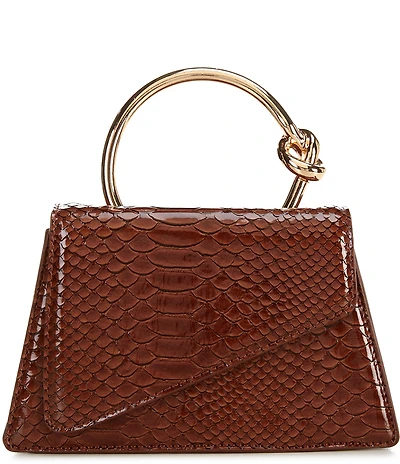 ALDO Aellax Small Snake Print Top Handle Satchel Bag