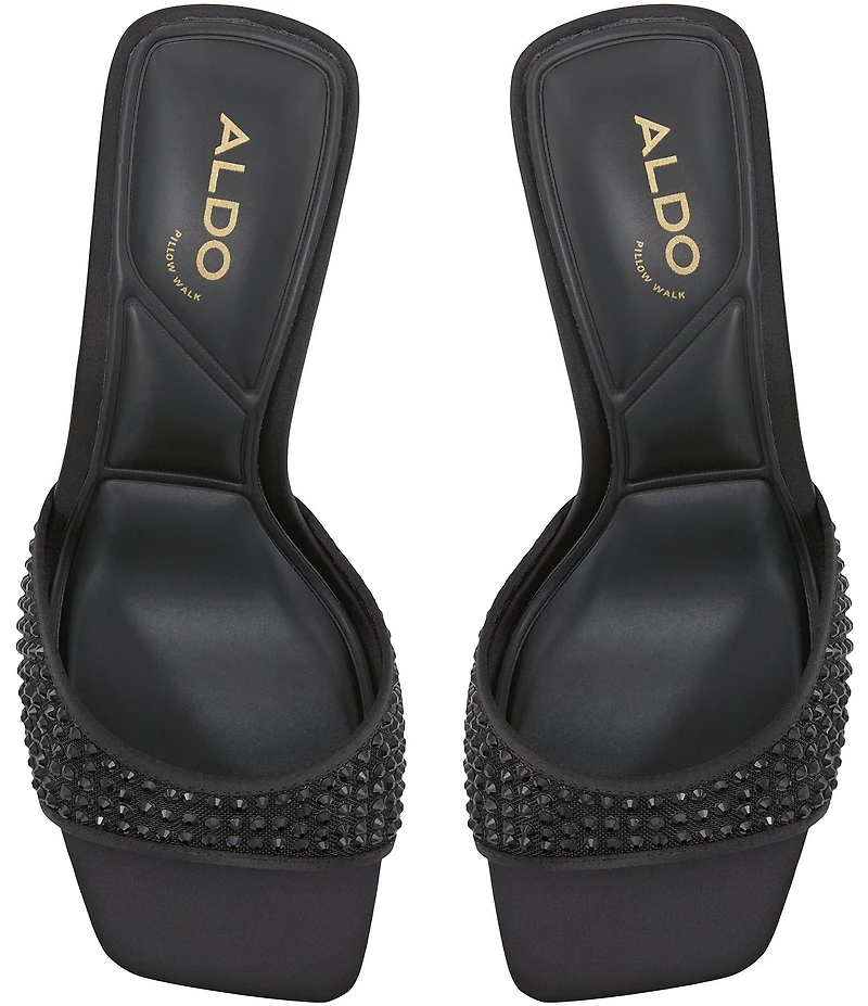 ALDO Agatha Rhinestone Slide Dress Sandals