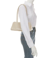 ALDO Alesia Medium Snake Print Handle Shoulder Bag