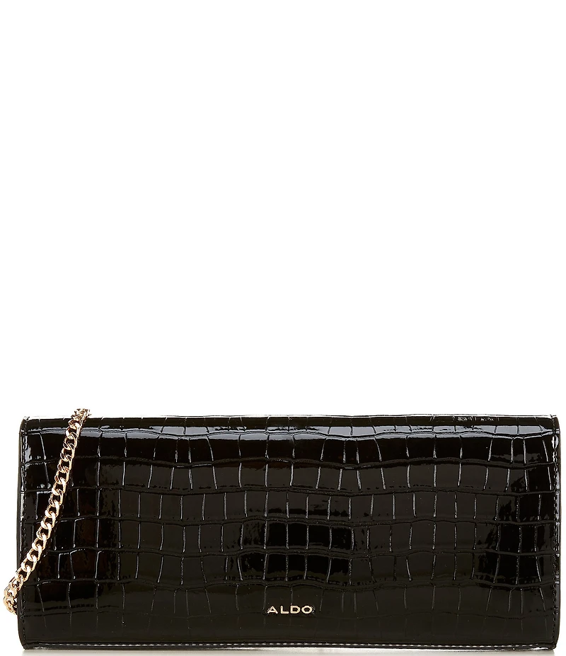 ALDO Alorisaa Medium Crocodile Embossed East West Crossbody Bag