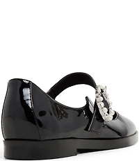 ALDO Arabbella Patent Embellished Buckle Ornament Mary Jane Flats
