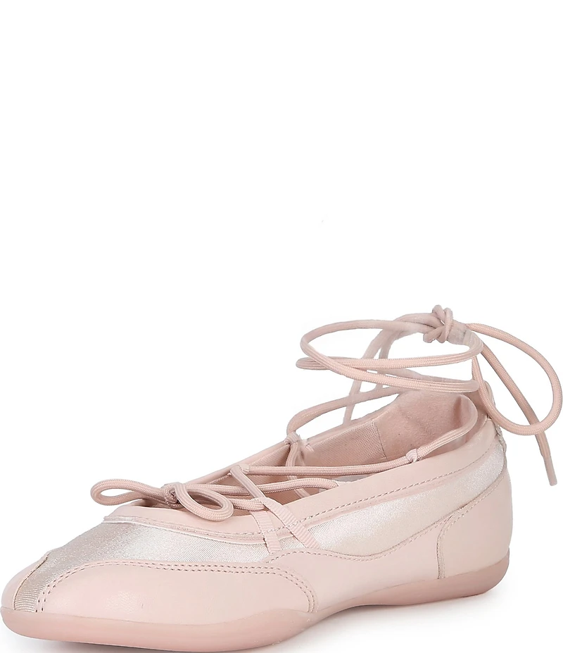ALDO Arabelia Metallic Ankle Wrap Sneakerinas