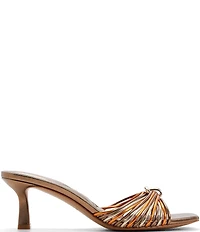 ALDO Arianne Metallic Strappy Square Toe Dress Sandals