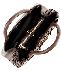 ALDO Avelie Medium Woven Satchel Bag