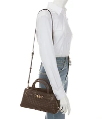 ALDO Avelie Medium Woven Satchel Bag