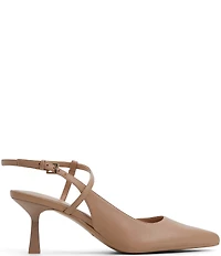 ALDO Axelle Leather Slingback Pumps