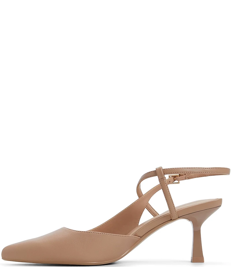 ALDO Axelle Leather Slingback Pumps
