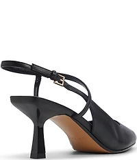ALDO Axelle Leather Slingback Pumps