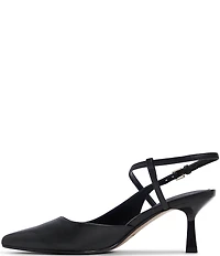 ALDO Axelle Leather Slingback Pumps