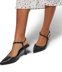ALDO Axelle Leather Slingback Pumps