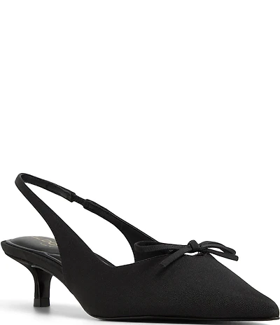 ALDO Azizza Slingback Kitten Heel Bow Pumps