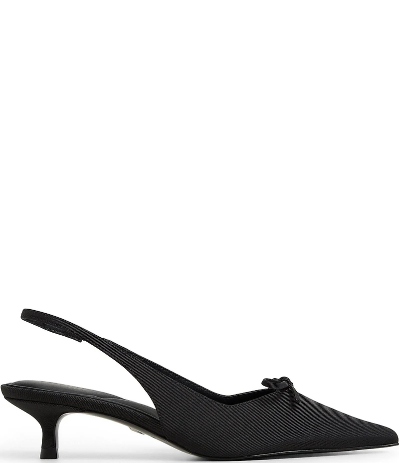 ALDO Azizza Slingback Kitten Heel Bow Pumps