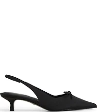 ALDO Azizza Slingback Kitten Heel Bow Pumps