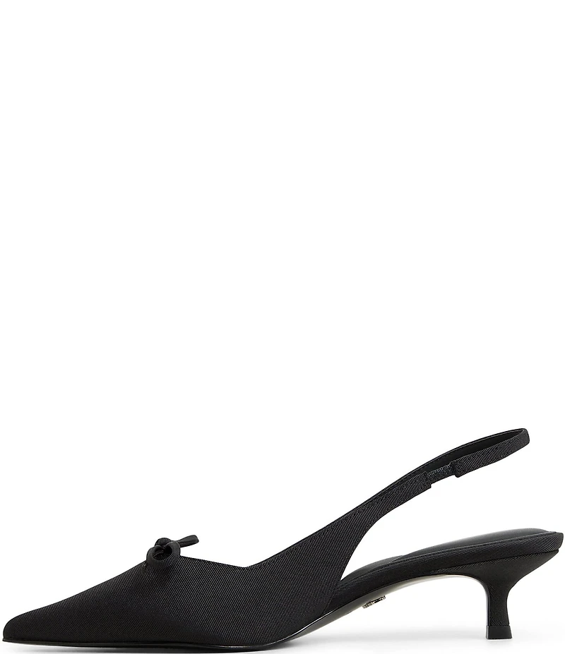 ALDO Azizza Slingback Kitten Heel Bow Pumps