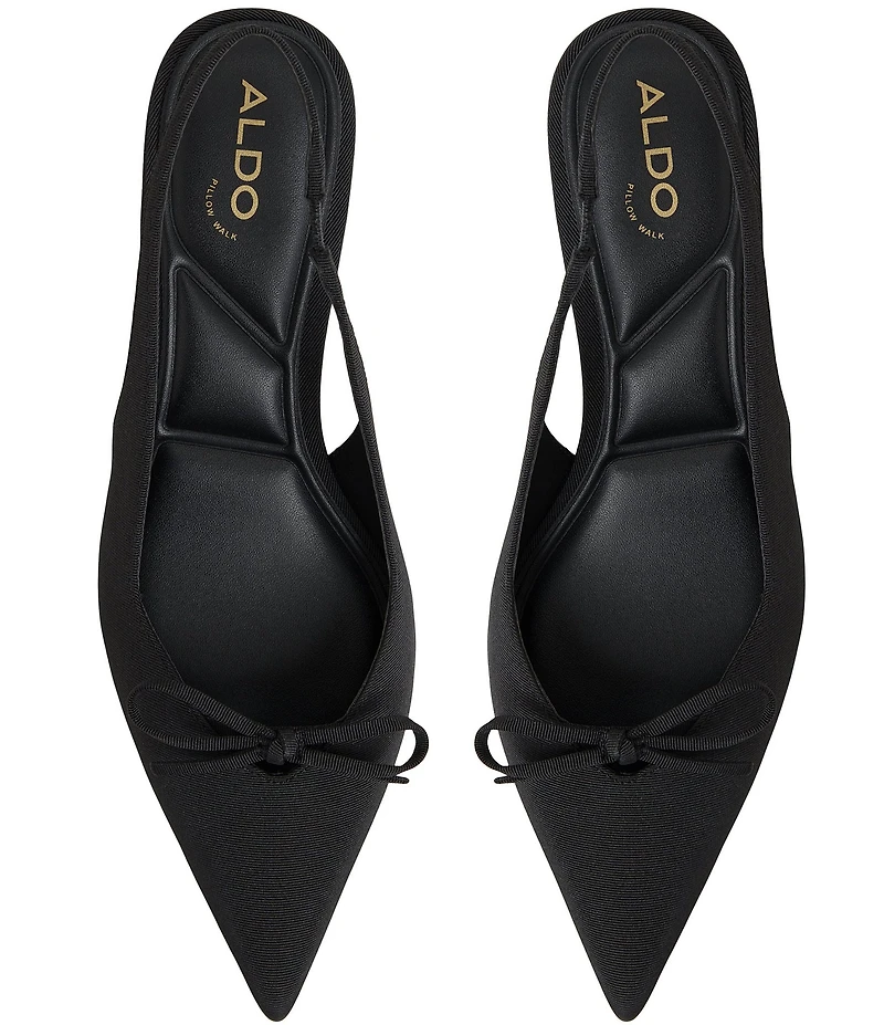 ALDO Azizza Slingback Kitten Heel Bow Pumps