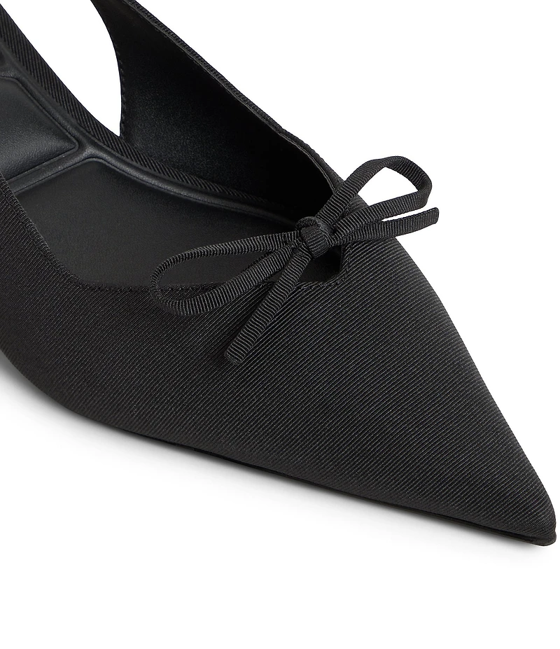 ALDO Azizza Slingback Kitten Heel Bow Pumps