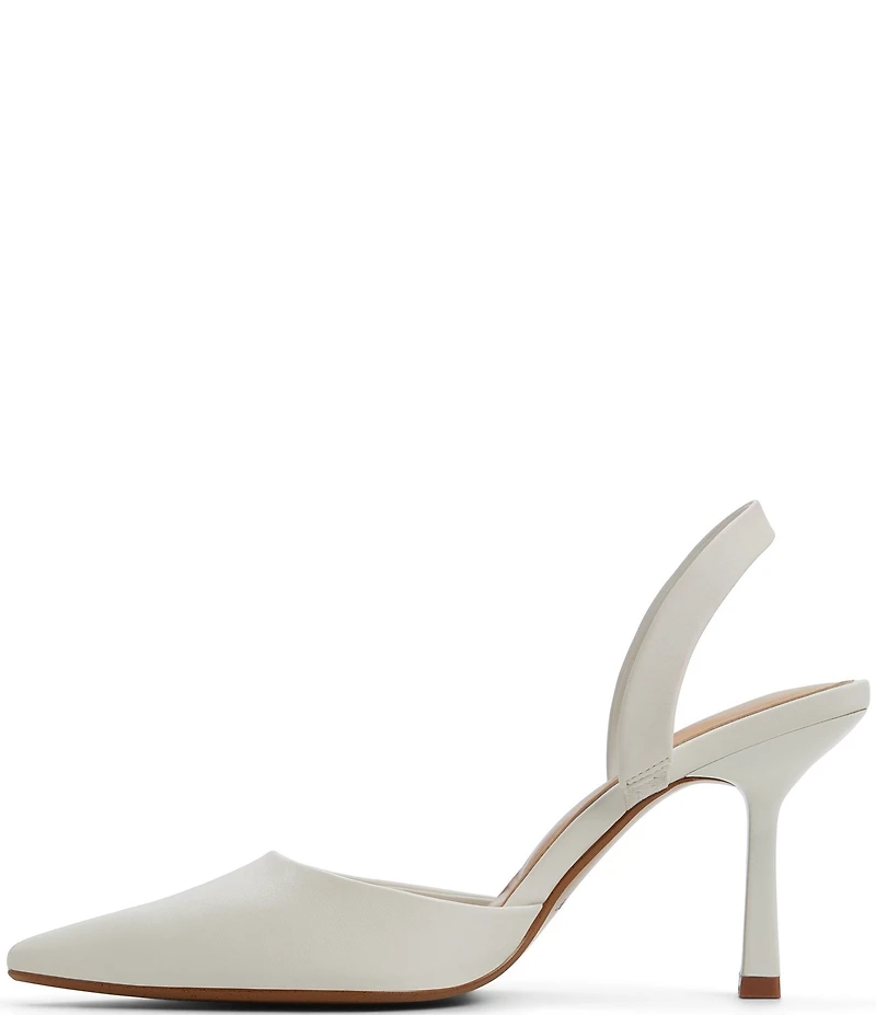 ALDO Brusanti Leather Slingback Pumps