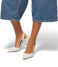 ALDO Brusanti Leather Slingback Pumps