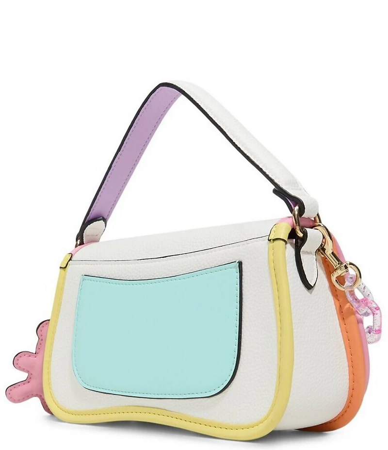 ALDO Buriramx Contrast Trim Chain Strap Crossbody Bag