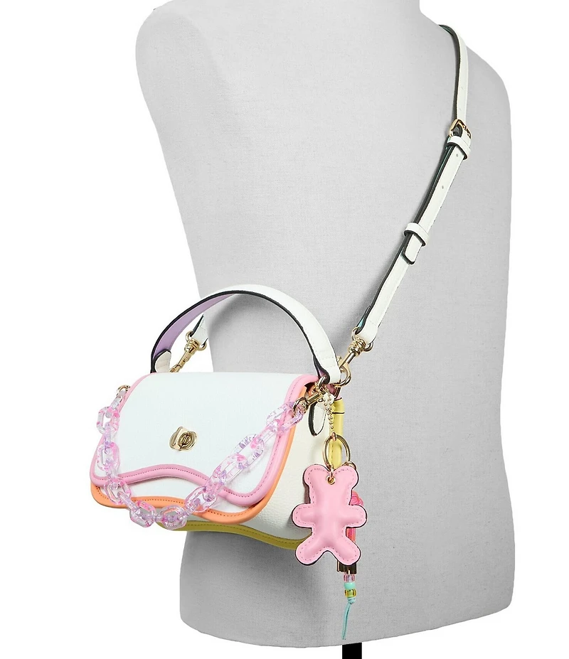 ALDO Buriramx Contrast Trim Chain Strap Crossbody Bag